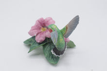Load image into Gallery viewer, Lenox Hummingbird Fine Porcelain Figurine Flowers Original Papers
