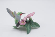 Load image into Gallery viewer, Lenox Hummingbird Fine Porcelain Figurine Flowers Original Papers
