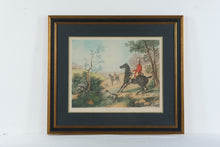 Load image into Gallery viewer, Carle Vernet Chasseur a l Affut French Hunting Equestrian Print Framed
