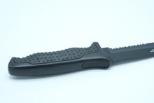 Load image into Gallery viewer, HK330B Fixed Blade Hunting Knife – 11” Tanto with 5” Serrated Blade + Sheath
