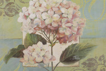 Load image into Gallery viewer, Hydrangeas on Green Framed Art - Pinto
