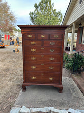 Load image into Gallery viewer, Henkel Harris New Market Chest of Drawers in Solid Cherry
