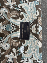 Load image into Gallery viewer, Brown &amp; Aqua Patterned Slipper Chair – Furnitureland South
