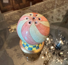 Load image into Gallery viewer, MacKenzie-Childs Torquay Sea &amp; Shore Salt and Pepper Shakers
