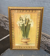 Load image into Gallery viewer, Carol Rowan White Floral Still Life Framed Art Print in Ornate Gold Frame
