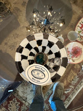 Load image into Gallery viewer, MacKenzie-Childs Circus Everyday Champagne Saucers | Set of 4 Sherbet Goblets | 5” Tall
