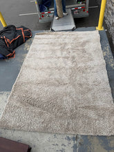 Load image into Gallery viewer, Unique Loom Zermatt Shag Collection Beige Neutral Area Rug 6 x 9
