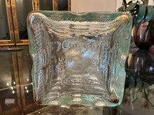 Load image into Gallery viewer, Rare Vintage Zuiss Creams Liquor Bottle Decanter w/ Glass Stopper – Embossed Glass, 7.5" Tall
