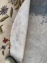 Load image into Gallery viewer, Shaw Living Oval Floral Area Rug Cream Green Red Flowers 5 x 8 Cottage Style
