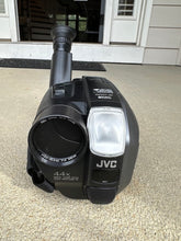 Load image into Gallery viewer, JVC GR-AXM300 Compact VHS Camcorder Bundle – 44x Zoom w/ Ambico Battery, Case &amp; Manual (Untested)
