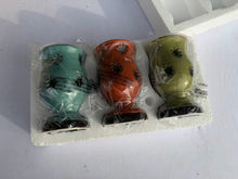 Load image into Gallery viewer, Willow House Southern Living At Home Star Cutout Candle Holders Set of Three New in Box
