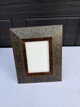 Load image into Gallery viewer, Lawrence Rustica Bronze Ornate Wood Picture Frame 5x7 Tabletop or Wall Display
