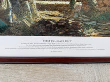 Load image into Gallery viewer, First In Last Out Limited Edition Military Art Print by James Dietz Signed Framed 35 x 22

