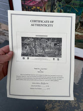Load image into Gallery viewer, First In Last Out Limited Edition Military Art Print by James Dietz Signed Framed 35 x 22

