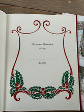 Load image into Gallery viewer, The Family Christmas Book Vintage Holiday Memory Keepsake Hardcover
