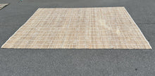Load image into Gallery viewer, Pottery Barn Nayomi Natural Fiber Rug Handloom Woven Jute Cotton 9 x 12
