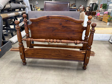 Load image into Gallery viewer, Link-Taylor Pilgrim Pine Collection Solid Pine Queen Bed Frame

