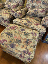 Load image into Gallery viewer, Pair of Custom Nettle Creek Arm Chairs with an Ottoman - Just Arrived 2/21
