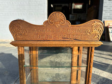 Load image into Gallery viewer, Adams Pepsin Tutti Frutti Antique Oak Apothecary Display Cabinet with Glass Shelves
