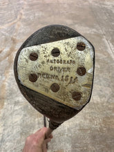 Load image into Gallery viewer, Antique Hickory Shaft Golf Clubs Wood Driver and Iron 2 Piece Lot
