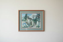 Load image into Gallery viewer, Susan Tolle McClure 1987 English Cottage Garden Print – Clifton Hamdon &amp; Abington, Ltd Ed 323/575, Framed
