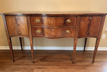 Load image into Gallery viewer, Hickory White “American Masterpiece” Flame Mahogany Heirloom Sideboard
