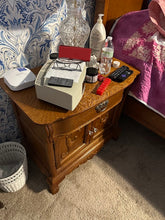 Load image into Gallery viewer, Pair of Lexington Furniture “Victorian Sampler” Oak Nightstands
