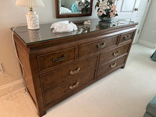 Load image into Gallery viewer, Century Furniture Chin Hua Dresser by Raymond K. Sobota with Mirror and Glass Top
