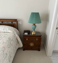 Load image into Gallery viewer, Century Furniture Chin Hua Nightstands by Raymond K. Sobota – Pair with Glass Tops
