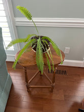 Load image into Gallery viewer, Ethan Allen 3-Clover Side Table – Solid Wood Accent Table
