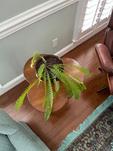 Load image into Gallery viewer, Ethan Allen 3-Clover Side Table – Solid Wood Accent Table
