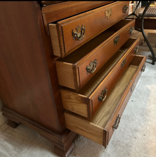 Load image into Gallery viewer, Maddox Colonial Reproductions Solid Cherry Slant Front Secretary Desk
