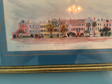 Load image into Gallery viewer, &quot;Rainbow Row, Charleston SC&quot; Framed Print by Ann Nicholls Williams
