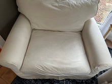 Load image into Gallery viewer, Arhaus Oversized Slipcovered Chair 48 Inch in Cream
