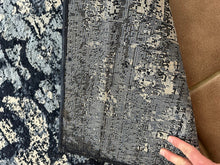 Load image into Gallery viewer, Victoria Collection Distressed Navy Oriental Floral Area Rug 8 x 10
