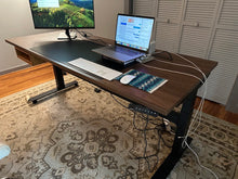 Load image into Gallery viewer, Uplift 72 x 30 Electric Standing Desk with Solid Wood Top and Programmable Memory
