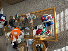 Load image into Gallery viewer, Vintage Rattan and Wicker Coffee Table with Glass Top
