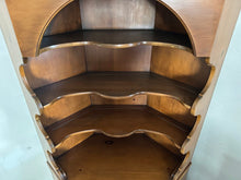 Load image into Gallery viewer, Drexel American Traditional Pine Corner Cabinet Tall Storage Display Unit
