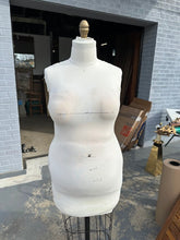 Load image into Gallery viewer, Female Dress Form Mannequin on Rolling Adjustable Stand
