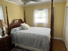 Load image into Gallery viewer, American Drew Queen Rice Carved Poster Bed – Solid Cherry
