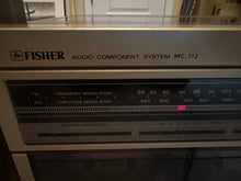 Load image into Gallery viewer, Fisher MC-712 Audio Component System w Speakers Turntable Dual Cassette Tested
