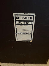 Load image into Gallery viewer, Fisher MC-712 Audio Component System w Speakers Turntable Dual Cassette Tested
