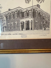 Load image into Gallery viewer, Scott Kiefer Presidential Homes Prints Set of 5 Framed Ulysses Grant Roosevelt Jefferson Hayes
