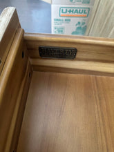 Load image into Gallery viewer, Havertys Sherman Buffet in Driftwood Finish With Wine Storage
