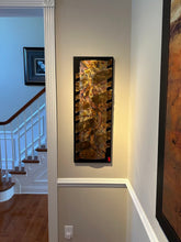 Load image into Gallery viewer, Brutalist Copper Metal Wall Art Panel Pair Abstract Torch Finished Sculptural Decor
