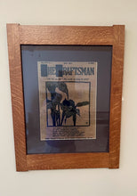 Load image into Gallery viewer, Stickley The Craftsman Lilies Mission Style Art – Quartersawn Oak Frame
