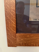 Load image into Gallery viewer, Stickley The Craftsman Lilies Mission Style Art – Quartersawn Oak Frame
