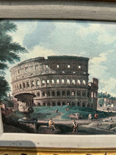Load image into Gallery viewer, Pair of Vintage Italian Landmark Prints – Venice &amp; Rome – 17&quot; x 15&quot; Framed
