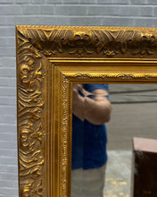 Load image into Gallery viewer, The Baroque Baroness – Ornate Gold Full-Length Mirror (26&quot; x 61&quot;)
