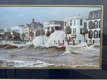 Load image into Gallery viewer, &quot;Storm Warnings&quot; by Jim Booth – Signed 1988 Coastal Print of Charleston SC Hurricane Scene
